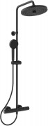 Душевая система Ideal Standard CERATHERM T25+ A7210XG с термостатом черная матовая