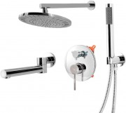 Душевая система Ahti Polar circle PC405318 хром