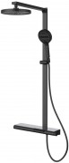 Душевая стойка Vincea Aspire VSFS-4AS1MB черный матовый