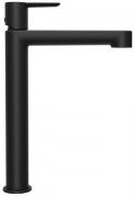 Смеситель для умывальника Ravak Puri black PU 015.20 высокий черный матовый