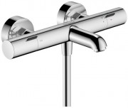 Смеситель для ванны Hansgrohe Ecostat Fine 13325000 с термостатом, хром