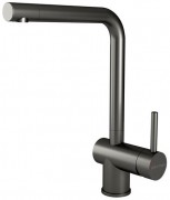 Смеситель для кухни Paulmark Spring Sp212067-GM с подключением фильтра, оружейная сталь