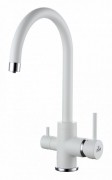 Смеситель для кухни PAULMARK Essen Es213211-431(WH) белый матовый