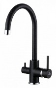 Смеситель для кухни PAULMARK Essen Es213211-308 черный