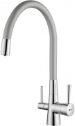 Смеситель для кухни Lemark Comfort с подключением к фильтру питьевой воды LM3075C-Silver хром серебристый Смеситель для кухни Lemark Comfort с подключением к фильтру питьевой воды LM3075C-Silver хром серебристый