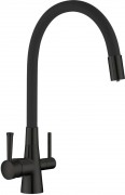 Смеситель для кухни Lemark Comfort с подключением к фильтру питьевой воды LM3075BL черный Смеситель для кухни Lemark Comfort с подключением к фильтру питьевой воды LM3075BL черный