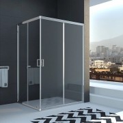 Душевой уголок Veconi RV10-12080-01-C5 120x80 стекла прозрачные, профиль хром