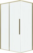 Душевой уголок Grossman Galaxy 100x90x195 / 120.K33.01.1090.32.00 (золото сатин/прозрачное стекло)