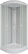 Душевая кабина Niagara Promo P80/13/MT 80x80 стекла матовые, профиль белый