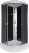 Душевая кабина Niagara Eco E100/26/TN 100x100 стекла тонированные, профиль хром