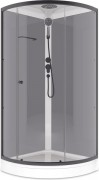 Душевая кабина Domani-Spa Simple 100x100 / DS01Sm110LGrCl00.Gt-V1.2-Black Душевая кабина Domani-Spa Simple 100x100 / DS01Sm110LGrCl00.Gt-V1.2-Black