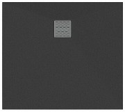 Душевой поддон GoodDoor Essentia 100x100 черный