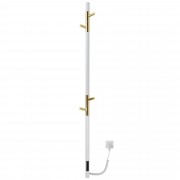 Полотенцесушитель электрический PRIMUM.E2.L.15x140.TIMER.WHITE-GOLD