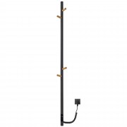 Полотенцесушитель электрический PRIMUM.E2.L.15x140.TIMER.BLACK-WOOD