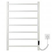 Полотенцесушитель электрический E2.L.50x80.L7.R.Lines (timer) МУАР White Полотенцесушитель электрический E2.L.50x80.L7.R.Lines (timer) МУАР White
