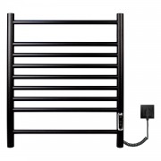Полотенцесушитель электрический E2.L.50x60.L9.R.Lines (timer) МУАР Black Полотенцесушитель электрический E2.L.50x60.L9.R.Lines (timer) МУАР Black