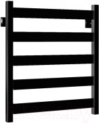 Полотенцесушитель водяной Stinox San Remo 50x60 / san60 Ral 9005 (черный матовый)