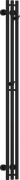 Полотенцесушитель водяной Сунержа Терция Pro 1500x100 / 31-0444-1510 (матовый черный)