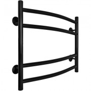 Полотенцесушитель водяной Fincopper FC 45x50 Ral 9005 (нижнее подключение, черный)