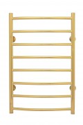 Полотенцесушитель водяной Raduga. Л. 50х80.Д8.G1 (GOLD)