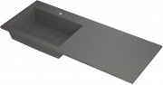 Умывальник Roxen Faber 110L 110x48 левый, серый Умывальник Roxen Faber 110L 110x48 левый, серый