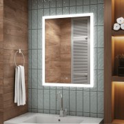 Зеркало Континент Sevilla LED 50x70 с подсветкой и сенсорным управлением