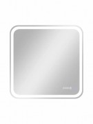 Зеркало Континент Russo LED 70x70 с подогревом и часами Зеркало Континент Russo LED 70x70 с подогревом и часами