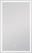 Зеркало VIGO Roberta Luxe 60x100 с подсветкой и часами