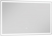 Зеркало VIGO Geometry Luxe 1200 120x70 с подсветкой, часами и антизапотеванием