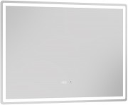 Зеркало VIGO Geometry Luxe 1000 100x70 с подсветкой, часами и антизапотеванием