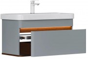Тумба подвесная EQUIL Elegante 80.1Y, мэйджик / дуб голиано