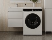 Тумба с умывальником Symbolite Даллас 110 Люкс Plus + Estetus Даллас 110x48 (подвесная, левый, белый)