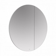 Шкаф с зеркалом Roca Pilar 80 857672371 LED подсветка, черный