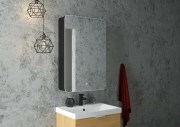 Шкаф с зеркалом Континент Eltoro LED 56x85 с подсветкой и сенсорным управлением (правый)