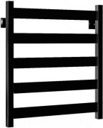 Полотенцесушитель водяной Stinox San Remo 50x60 / san60 Ral 9005 (черный матовый)