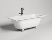 Ванна из искусственного камня Salini Axis Kit S-Sense 103511M 180x80 белый матовый
