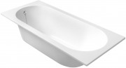 Ванна из искусственного мрамора Белюкс Борнео 170x75 белая матовая (Solid Surface)