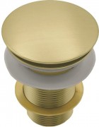 Донный клапан Roxen PD02GB матовое золото без перелива Донный клапан Roxen PD02GB матовое золото без перелива