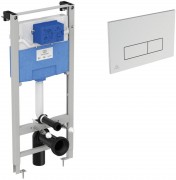 Инсталляция для унитаза Ideal Standard Prosys Frame 120 M R020467 с клавишей смыва хром R0121AA