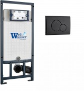 Инсталляция для унитаза WeltWasser Marberg 507 RD BL (с кнопкой смыва) Инсталляция для унитаза WeltWasser Marberg 507 RD BL (с кнопкой смыва)