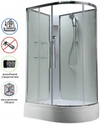 Душевая кабина Avacan EM3812LNT AVA 120x80 левая, без крыши, стекла прозрачные, профиль хром Душевая кабина Avacan EM3812LNT AVA 120x80 левая, без крыши, стекла прозрачные, профиль хром