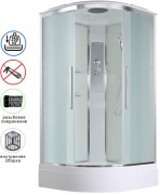 Душевая кабина Avacan EM3080 AVA 80x80 стандарт, стекла матовые, профиль хром Душевая кабина Avacan EM3080 AVA 80x80 стандарт, стекла матовые, профиль хром