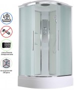 Душевая кабина Avacan EM3011NEW AVA 110x1100 стандарт, стекла матовые, профиль хром Душевая кабина Avacan EM3011NEW AVA 110x1100 стандарт, стекла матовые, профиль хром