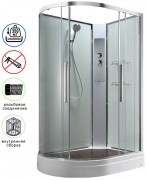 Душевая кабина Avacan EM2912RNT AVA 120x90 правая, без крыши, стекла прозрачные, профиль хром Душевая кабина Avacan EM2912RNT AVA 120x90 правая, без крыши, стекла прозрачные, профиль хром