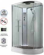 Душевая кабина Avacan EM2912LT AVA 120x90 левая, стандарт, стекла прозрачные, профиль хром Душевая кабина Avacan EM2912LT AVA 120x90 левая, стандарт, стекла прозрачные, профиль хром