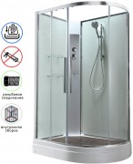 Душевая кабина Avacan EM2912LNT AVA 120x90 левая, без крыши, стекла прозрачные, профиль хром Душевая кабина Avacan EM2912LNT AVA 120x90 левая, без крыши, стекла прозрачные, профиль хром