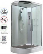 Душевая кабина Avacan EM2812RT AVA 120x80 правая, стандарт, стекла прозрачные, профиль хром Душевая кабина Avacan EM2812RT AVA 120x80 правая, стандарт, стекла прозрачные, профиль хром