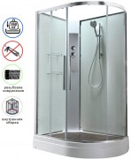 Душевая кабина Avacan EM2811LNT AVA 110x80 левая, без крыши, стекла прозрачные. профиль хром Душевая кабина Avacan EM2811LNT AVA 110x80 левая, без крыши, стекла прозрачные. профиль хром