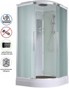 Душевая кабина Avacan EM2090 AVA 90x90 стандарт, стекла матовые, профиль хром Душевая кабина Avacan EM2090 AVA 90x90 стандарт, стекла матовые, профиль хром