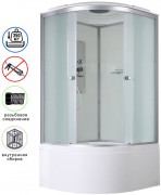 Душевая кабина Avacan D5090 AVA 90x90 стандарт, стекла матовые, профиль хром Душевая кабина Avacan D5090 AVA 90x90 стандарт, стекла матовые, профиль хром